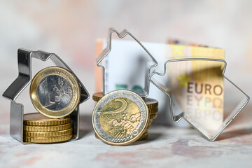 Immobilier maison logement habitation construction energie euro argent prix credit hypothecaire