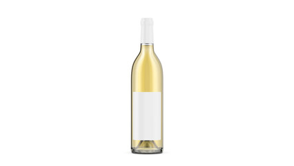 Wine Bottle - Transparent bottle for white wine