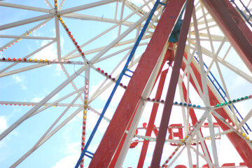 ferris wheel against sky