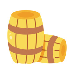 Wooden Barrels 