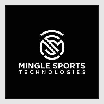  Initial Letter MST Icon Vector Logo Template Illustration Design