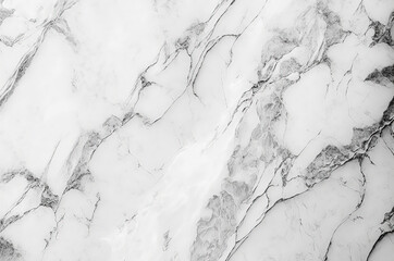 White background marble stone texture, white and grey pattern of stone surface. Generative AI.


