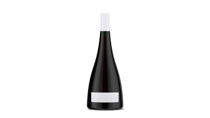 Wine bottle - Bottle for red wine - Label