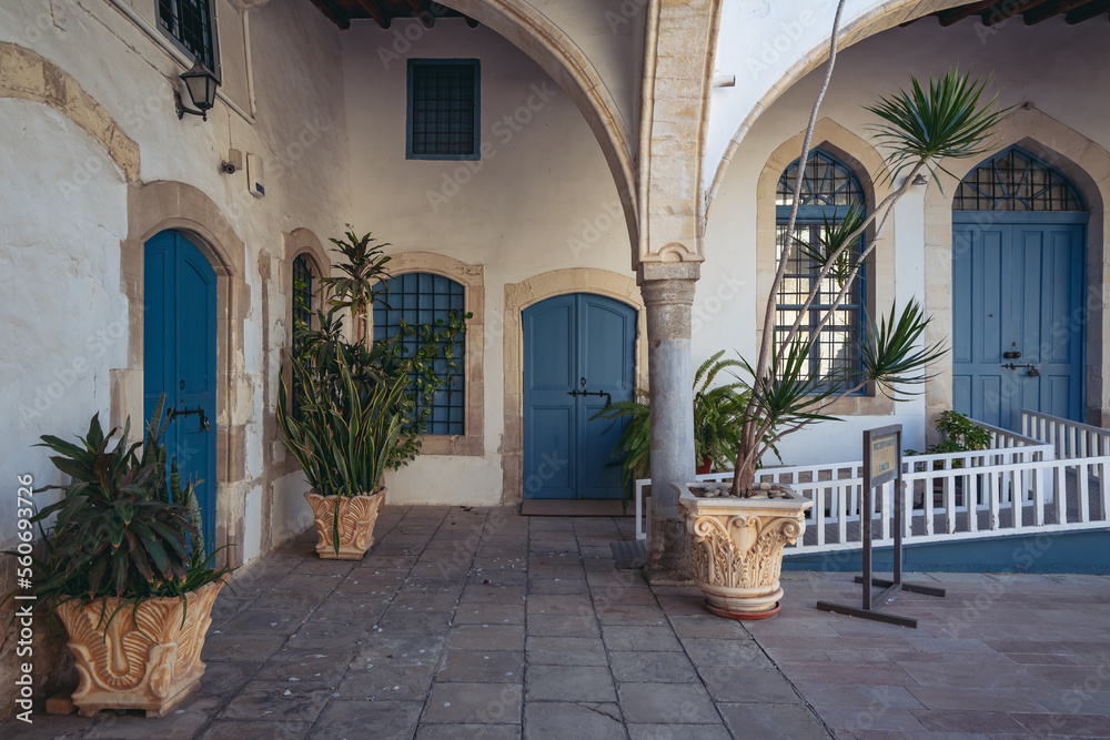 Canvas Prints Saint Lazarus Byzantine Museum next to Saint Lazarus Church in Larnaca city, Cyprus island country