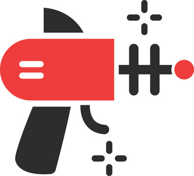 Party Gun Vector Icon
