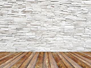 Pattern of rough white sandstone wall texture and background.