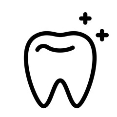 teeth double plus icon