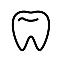 Teeth vector icon