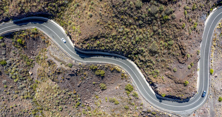 Aerial landscape shots, summer and free space