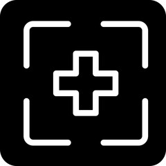 Obraz premium Solid Meicall select icon