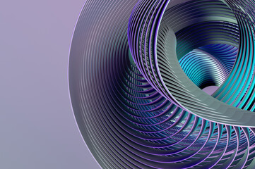 Spherical composition of stripes.
