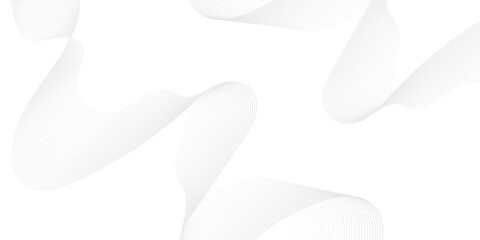 	
Abstract white paper wave background and abstract gradiant and white wave curve lines banner background design. Vector illustration. Modern template abstract design flowing particles wave.