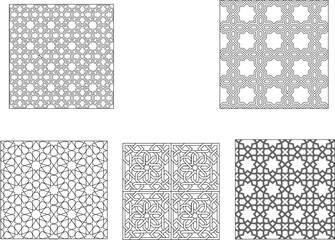 Islamic naground vector sketch illustration for decoration