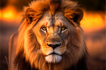 Fototapeta premium Lion