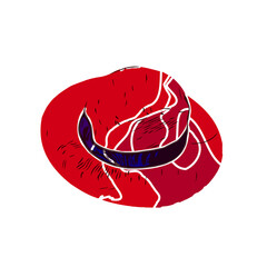 Cool head cover and protection design with a transparent background