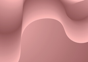 Abstract soft color fluid wave. Duotone geometric compositions with gradient 3d flow shape. Innovation mode vector