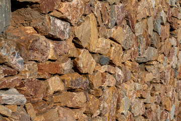 Old stone wall texture background.