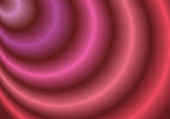 Neon red color circles loop background. Gradient color background. Abstract blurred background. For web template banner poster digital graphic artwork.