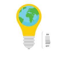 Earth Hour Illustration