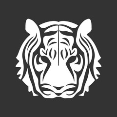 Tiger head draw