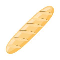 bread food flat icon vector illustration