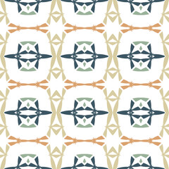 Abstract geometric pattern. A seamless background, vintage texture.