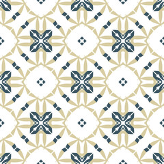 Abstract geometric pattern. A seamless background, vintage texture.