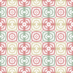 Abstract geometric pattern. A seamless background, vintage texture.