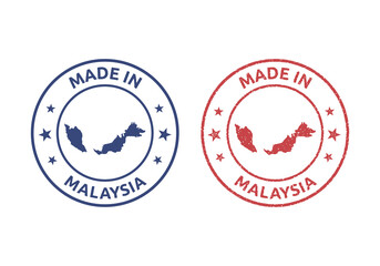 made in Malaysia labels set, product stamps of Malaysia