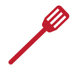 Isolated colored kitchen spatula icon Flat design Vector