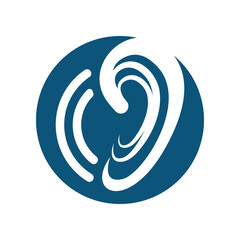 Hearing logo template