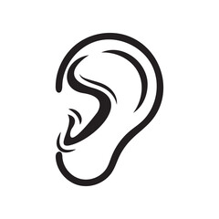 Obraz premium Hearing logo template