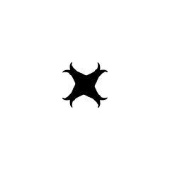 Hashtag icon. Simple style social media agency poster background symbol. Hashtag brand logo design element. Hashtag t-shirt printing. Vector for sticker.