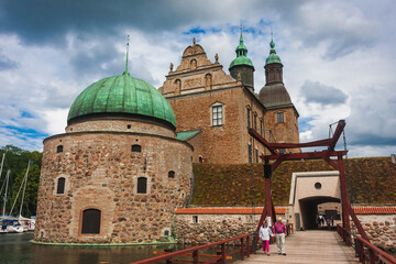 Fototapeta premium In the historic centre of Vadstena