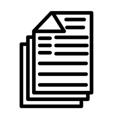 Document file design vector icon