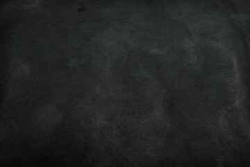 Texture of chalk on blank green blackboard or chalkboard background. School education, dark wall backdrop, template for learning board concept.