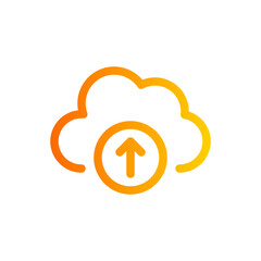 upload gradient icon