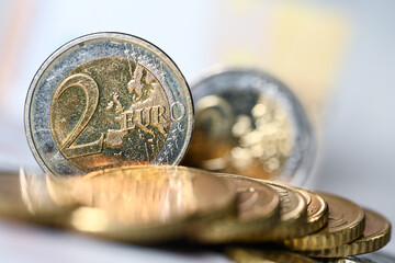 Euro argent piece banque monnaie echange change BCE
