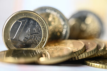 Euro argent piece banque monnaie echange change BCE