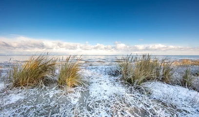 Rolgordijnen winter am meer © haiderose