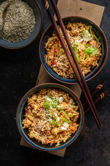 Fried rice with chicken