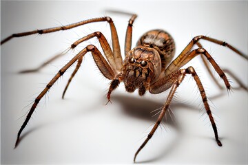 A close up of a spider