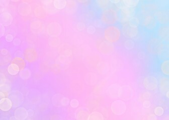 Pink and purple abstract background with bokeh.