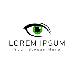 Fototapeta premium eye vector logo