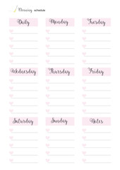 Cleaning Schedule, Weekly Cleaning Planner, Cleaning Planner, Cleaning Calendar, Weekly Planner Calendar, KDP Interior, To Do Planner, Vector PDF, Blank Cleaning Schedule