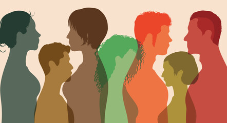 Prepare for a successful career or professional job. Group profile of multicultural college students. 