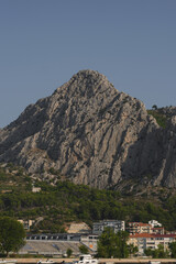 Fototapeta na wymiar View of mountain in Croatia 