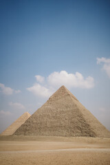 The great pyramids of Giza at Egypt