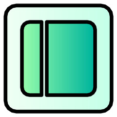 layout gradient icon