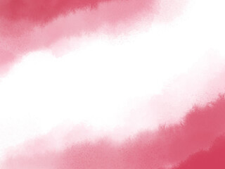 Red and pink watercolor background with free copy space for text and design 